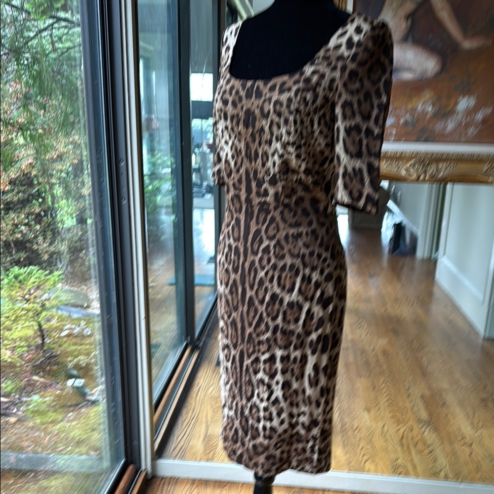 SOLD*~ Dolce & Gabbana Leopard Print Dress